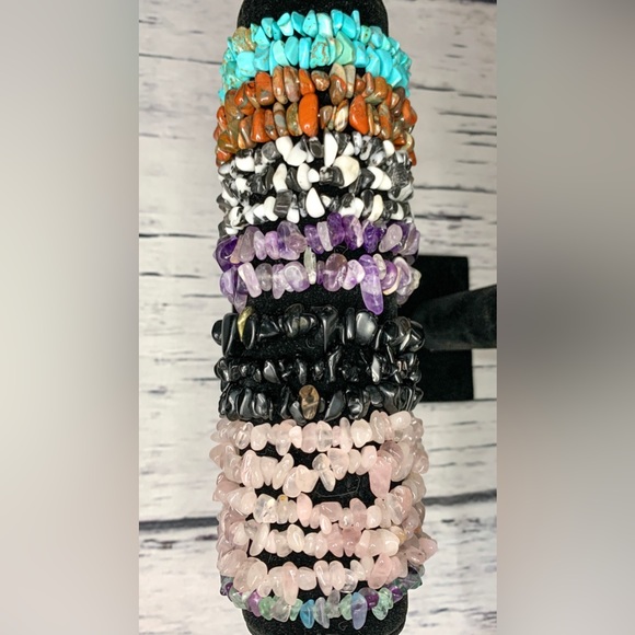 βοΈRESTOCKED Green Flower Agate Bracelet β’ Handmade Jewelry β’ Agate Jewelry - Picture 14 of 14